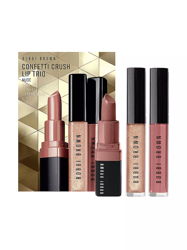 BOBBI BROWN Geschenkset Confetti Crush Lip Trio Nude Keine Farbe